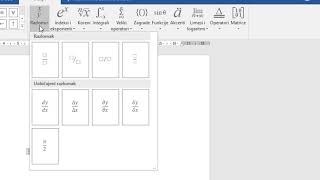 Matematicke formule u Wordu [upl. by Ladd]