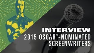 OscarNominated Screenwriters Panel 2015 [upl. by Snevets778]