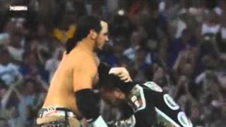 Matt Hardy Twist Of Fates MVP From Top Of LadderWrestlemania 24 HD [upl. by Llebpmac]