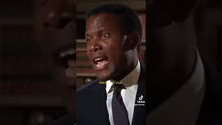 This clip is from the 1967 movie quotGuess Whos Coming To Dinner quot starring Sidney Poitier [upl. by Kcirdehs290]