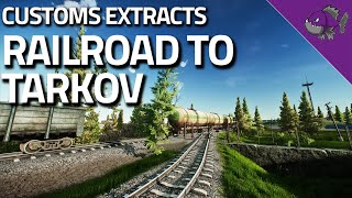 Railroad To Tarkov  Customs Extract Guide  Escape From Tarkov [upl. by Atiniv]