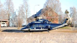 Sikorsky S76A AmbulansMedical Helicopter SEJUS [upl. by Ellehcan]