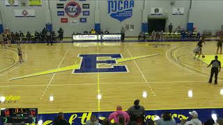 Edison State Community College vs Schoolcraft College Womens Varsity Basketball [upl. by Caleb]