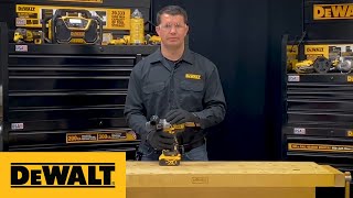 DEWALT® Product Guide  Cordless Drill Speed Torque and Clutch Settings [upl. by Epoillac977]