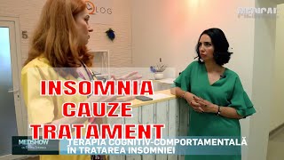 MEDSHOW cu Emma Zeicescu  Insomnia Cauze Riscuri Tratament  cu somnolog Oana Deleanu [upl. by Eldon]