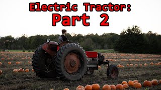 Adding a fake clutch amp more to my electric tractor conversion [upl. by Lebiralc]