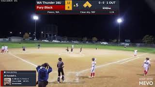 Fury Black vs WA Thunder 16U 20241005 [upl. by Yttik]