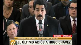 Visión 7 Funerales de Estado Delegaciones del mundo despidieron a Hugo Chávez 7 de 8 [upl. by Evander]