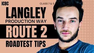 ICBC Langley Road Test Production Way FREE Practice Route amp Skills Guide [upl. by Billye]