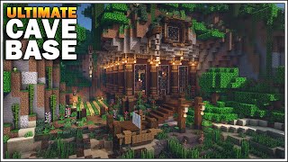 Minecraft Timelapse The Ultimate Cave Base How to Build [upl. by Ginny491]