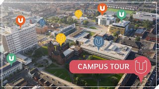 Teesside University campus tour [upl. by Fabrianna]