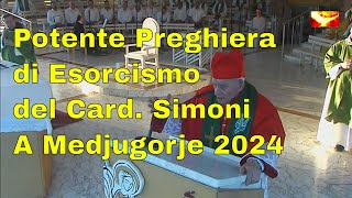 Medjugorje Catechesi e Preghiera di Esorcismo del Cardinale Ernest Simoni [upl. by Anovad]