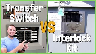 How To Choose Between A Transfer Switch Vs Interlock Kit With Power Inlet Box [upl. by Sirrah612]