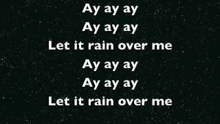 Rain Over Me Pitbull feat Mark Anthony LYRICS [upl. by Giwdul]