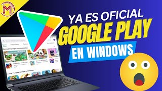 ✅NUEVO ¡Instala Google Play Store en Windows sin emuladores APK en PC 2024 🔥 Play Store Oficial [upl. by Lawley]