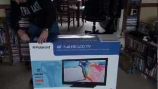 How to open Box with Polaroid TV inside [upl. by Arikat]