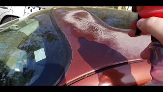 Car Clear Coat Paint Peeling Off  How to Temporarily Protect and Shine Your Finish [upl. by Ennayhs]