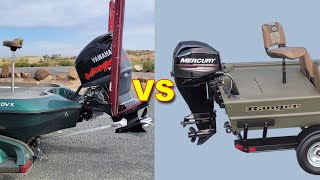 Motor Up or Down When Towing Boat  Bass Fishing [upl. by Ruthi]