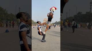 Amazing flip 😍🔥 shorts ytshorts gymnast parkour couplegoals [upl. by Anirrak678]