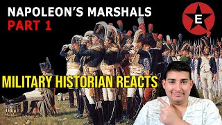 Military Historian Reacts  Napoleons Marshals Part 1 [upl. by Ielarol]