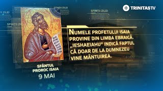 Sfântul Proroc Isaia – 9 mai Sinaxar [upl. by Neemsay512]