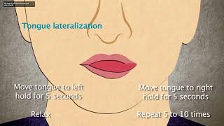 Tongue lateralization [upl. by Ahsinawt]