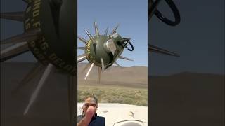 Spiked grenade test on washing machine😳😲 archery military funny shorts dangerous [upl. by Perlman]