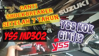 REVIEW SHOCK YSS MD302 DI SATRIA FU  PENJELASAN KENAPA BISA GAK WORTH IT [upl. by Inglebert]