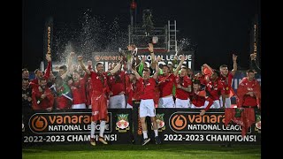 Wrexham AFC vs Boreham Wood 20230423 replay match With FULL LIFT THE TROPHY [upl. by Ytsim420]