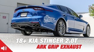 Kia Stinger 20T GRiP Exhaust System [upl. by Aimas703]