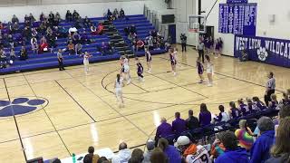 West Lyon Girls Basketball vs MOC Floyd Valley 3A Regional Semifinal 2172021 20202021 Season [upl. by Otreblig]