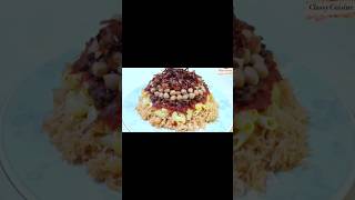 Koshari  Egyptian Cuisine food foodshorts koshari egyptianfood egypt trending viral recipe [upl. by Trinidad]