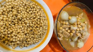 Lebanese Moghrabieh Recipe  المغربية بالدجاج على الطريقة اللبنانية Sarathy’s kitchen [upl. by Yedrahs]