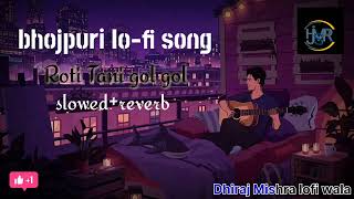 Roti Tani gol gol new tranding Bhojpuri lofi slowedreverb song 😘 [upl. by Anyat]