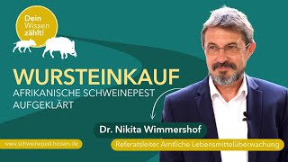 Afrikanische Schweinepest Kann ich noch regionales Schweinefleisch kaufen und essen  HMLU [upl. by Wamsley148]