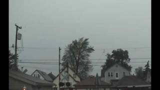 June 8 2008 Severe Thunderstorms Wyandotte MI Part 3 [upl. by Ecinnaj497]