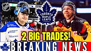 NEWS TODAY SIGNING A 2 PLAYERS FROM THE SHL A BIG ADDITION FOR THE LEAFS TORONTO MAPLE LEAFS NEWS [upl. by Alarise89]