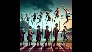 Pole Vaulting Through History The Evolution of World Records Since 1912 history olympicathlete [upl. by Ribak]