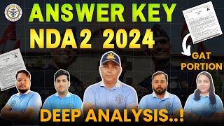 ✅NDA2 2024 ANSWER KEY  English  Complete Analysis [upl. by Mannuela970]