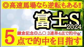 【富士ステークス2024】◎高速馬場なら逆襲する可能性があるあの馬の勝ち負けに期待！ [upl. by Bodrogi103]