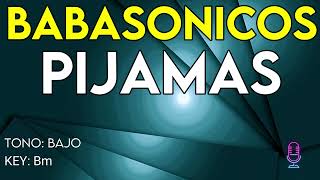 Babasonicos  Pijamas  Karaoke Instrumental  Bajo [upl. by Ochs]