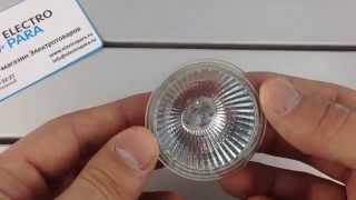 OSRAM 44865 WFL DECOSTAR 51S 35W GU53 12V обзор галогенной лампы [upl. by Wash]