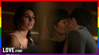 Anna and Leila x I love you  Death and Other Details S1  Lesbian TV Shows LGBTOFFICIAL2 [upl. by Eneroc]