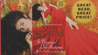 It Happened One Autumn Wallflowers 2 by Lisa Kleypas Audiobook [upl. by Lazaro]