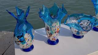 Vases Collection and Making Original Murano Glass OMG [upl. by Ilam957]