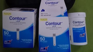 Contour blood sugar test strips health youtube [upl. by Jdavie]