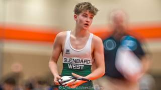 120 – Carson Prunty G of Glenbard West IL vs Jackson Lala R of Mt Prospect IL [upl. by Aissila]