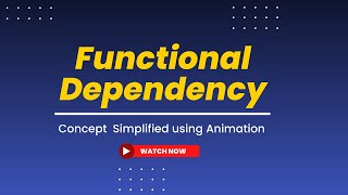 Functional Dependency in DBMS [upl. by Nahtanaj177]