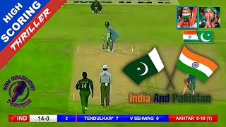 “India vs Pakistan Epic HighScoring Thriller  Cricket’s Greatest Rivalry” indiavspakistan [upl. by Ocihc]