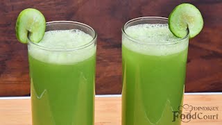 Best Summer Drink Cucumber Juice Summer Juice Recipes [upl. by Grimona782]